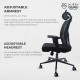 Executive home/ office chair ergonomic support comfortable size modern design