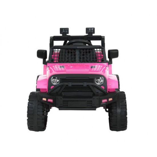 Rigo Kids Ride On Car Electric 12V Car Toys Jeep Battery Remote Control Pink