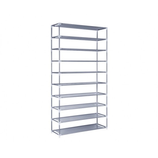 Hurryguru 10 Tier Stackable Shoe Rack