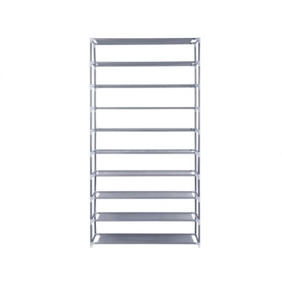 Hurryguru 10 Tier Stackable Shoe Rack