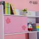 Study Table With Bookshelf Desk And Chair For Teen/Kids, Writing Desk 1.2m Pink  Durable HDF Quality