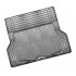 HurryGuru ALUMINIUM LOOK 1-Piece Boot Mat - CARBON [Rubber/Aluminium Look]