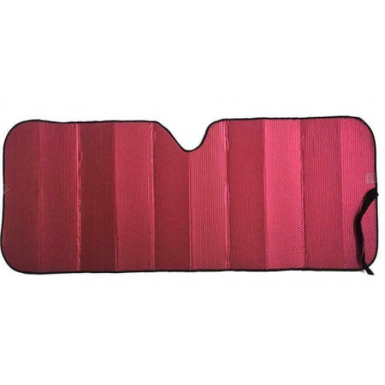 HurrryGuru Premium Sun Shade [147cm x 68.5cm] - MATT RED