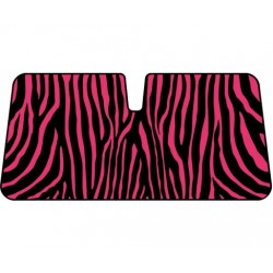 HurryGuru Premium Sun Shade [147cm x 68.5cm] - ZEBRA PINK