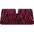 HurryGuru Premium Sun Shade [147cm x 68.5cm] - ZEBRA PINK