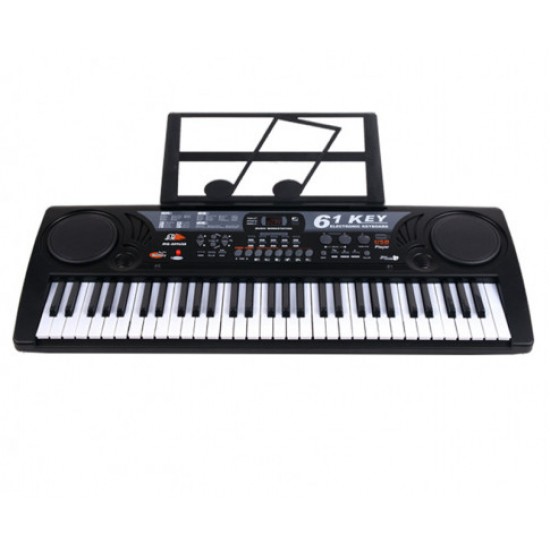 Precision Audio 61 Key Electronic Keyboard USB Digital Display Record Playback MQ809USB