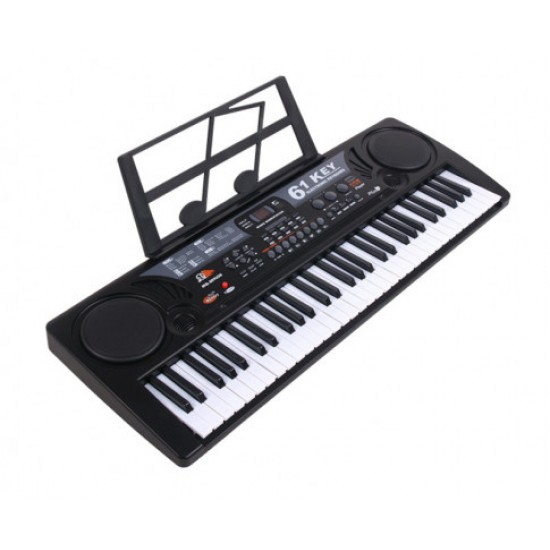 Precision Audio 61 Key Electronic Keyboard USB Digital Display Record Playback MQ809USB